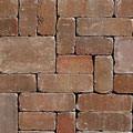 Block Wall - Autumn Red
