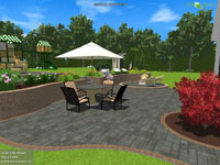 3D Patio Design