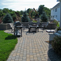 Concrete Paver Patio